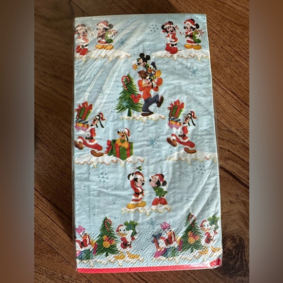 Disney Holiday Mickey & Friends Soap Dispenser and Matching Paper Hand Towels - Picture 7 of 8